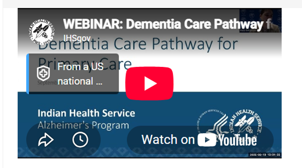 WEBINAR: Dementia Care Pathway for Primary Care